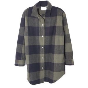 RD style eldridge style plaid shacket/jacket